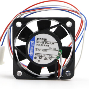 ebm-papst Axiallüfter 412 F/2H 12VDC OVP
