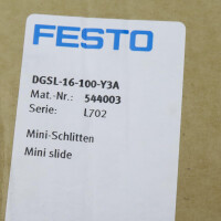 Festo Mini-Schlitten DGSL-16-100-Y3A 544003 OVP