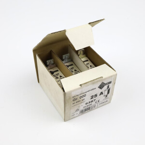 Ebamat Sicherungseinsatz 9387 NH000 25A 500V (3Stk.) OVP