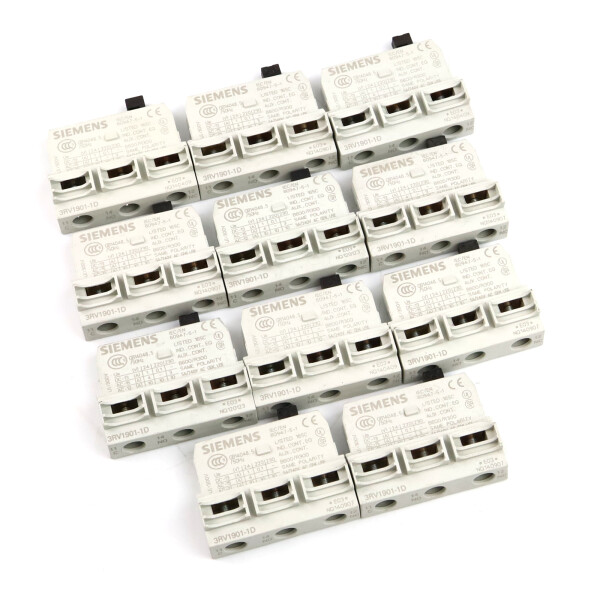 Siemens Hilfsschalter 3RV1901-1D (11Stk.) GEB