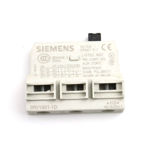 Siemens Hilfsschalter 3RV1901-1D (11Stk.) GEB