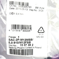 Phoenix Contact Bussystemkabel SAC-2P-M12MSB/5,0-910/M12FSB 1507382 OVP