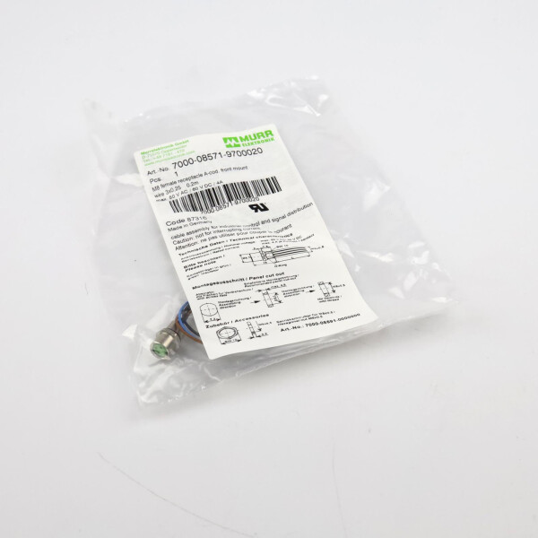 MURR ELEKTRONIK Verbindungskabel M8 Buchse einseitig 7000-08571-9700020 OVP