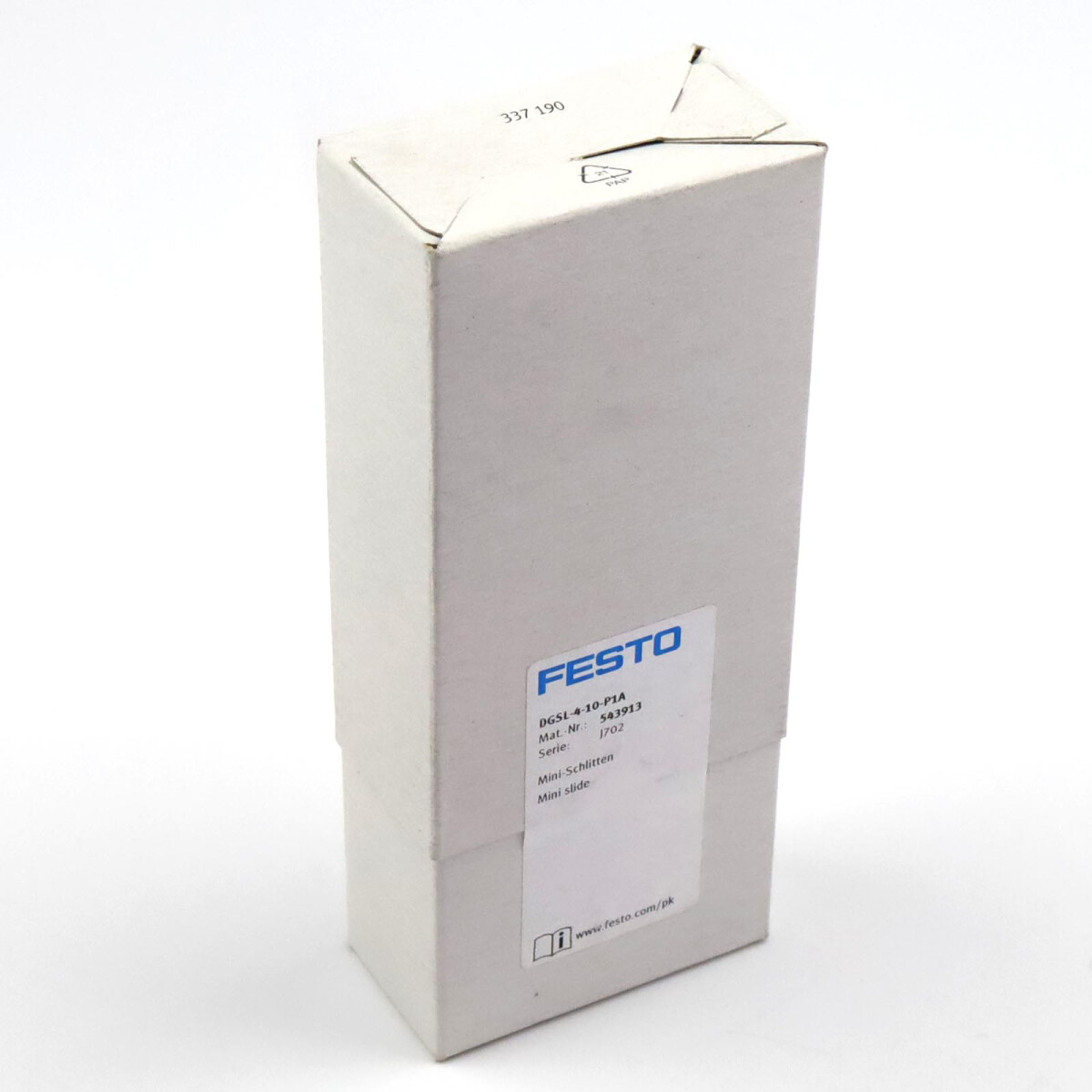 Festo Mini-Schlitten DGSL-4-10-P1A 543913 SIE