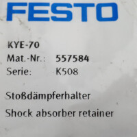 Festo Stoßdämpferhalter KYE-70 557584 OVP