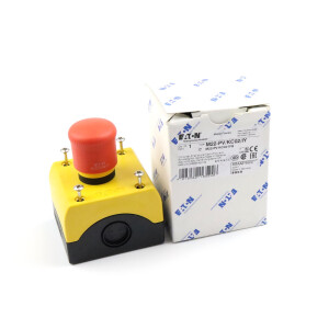 Eaton NOT-HALT-/NOT-AUS-Taster M22-PV/KC02/IY 216524 OVP