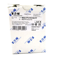 Eaton NOT-HALT-/NOT-AUS-Taster M22-PV/KC02/IY 216524 OVP