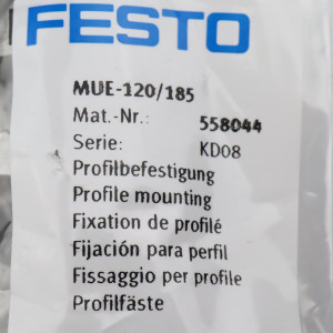 Festo Profilbefestigung MUE-120/185 558044 OVP