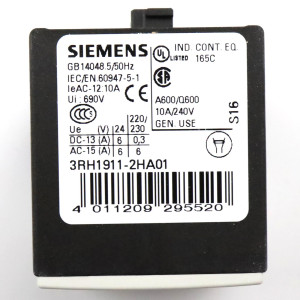 Siemens Hilfsschalterblock 3RH1911-2HA01 OVP