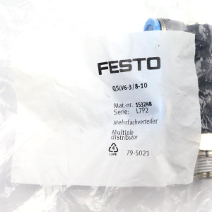 Festo Mehrfachverteiler QSLV6-3/8-10 153248 OVP