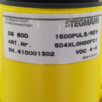 Stegmann Drehgeber DG 60 D 1500PULS/REV 5D4XL0H00F01 NOV