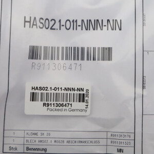 Rexroth Zubehörsatz HAS02.1-011-NNN-NN R911306471 OVP