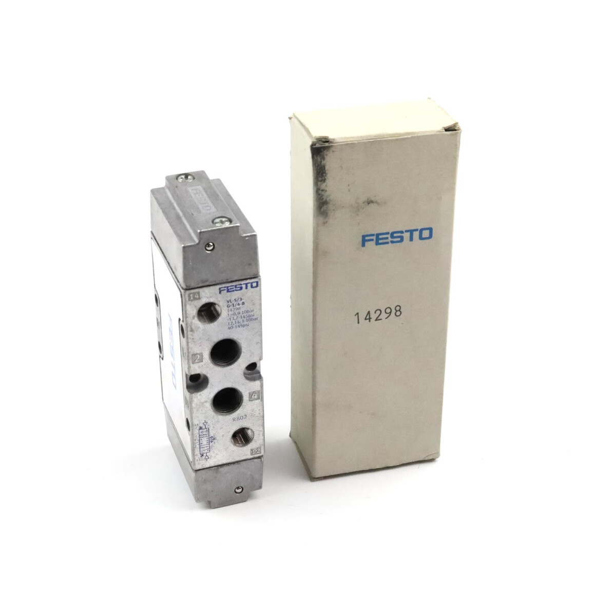 Festo Pneumatikventil VL-5/3G-1/4-B 14298 OVP