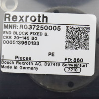 Rexroth Traverse-Festlager CKK 20-145 BG R037250005 OVP
