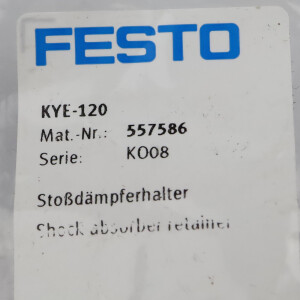 Festo Stoßdämpferhalter KYE-120 557586 OVP