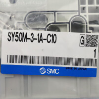 SMC SUP/EXH End Block Assembly SY50M-3-1A-C10 OVP