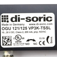 di-soric Gabellichtschranke OGU 121/125 VP3K-TSSL 203596 OVP