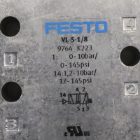 Festo Pneumatikventil VL-5-1/8 9764 OVP