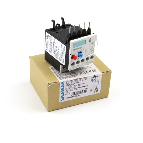 Siemens Überlastrelais 3RU1116-0KB0 OVP