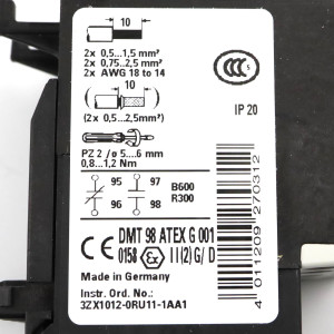 Siemens Überlastrelais 3RU1116-0KB0 OVP