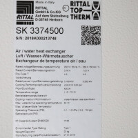 RITTAL Luft/Wasser-Wärmetauscher SK3374.500 OVP