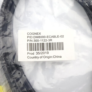 Cognex Ethernet-Cable DM8000-ECABLE-02 300-1122-3R OVP