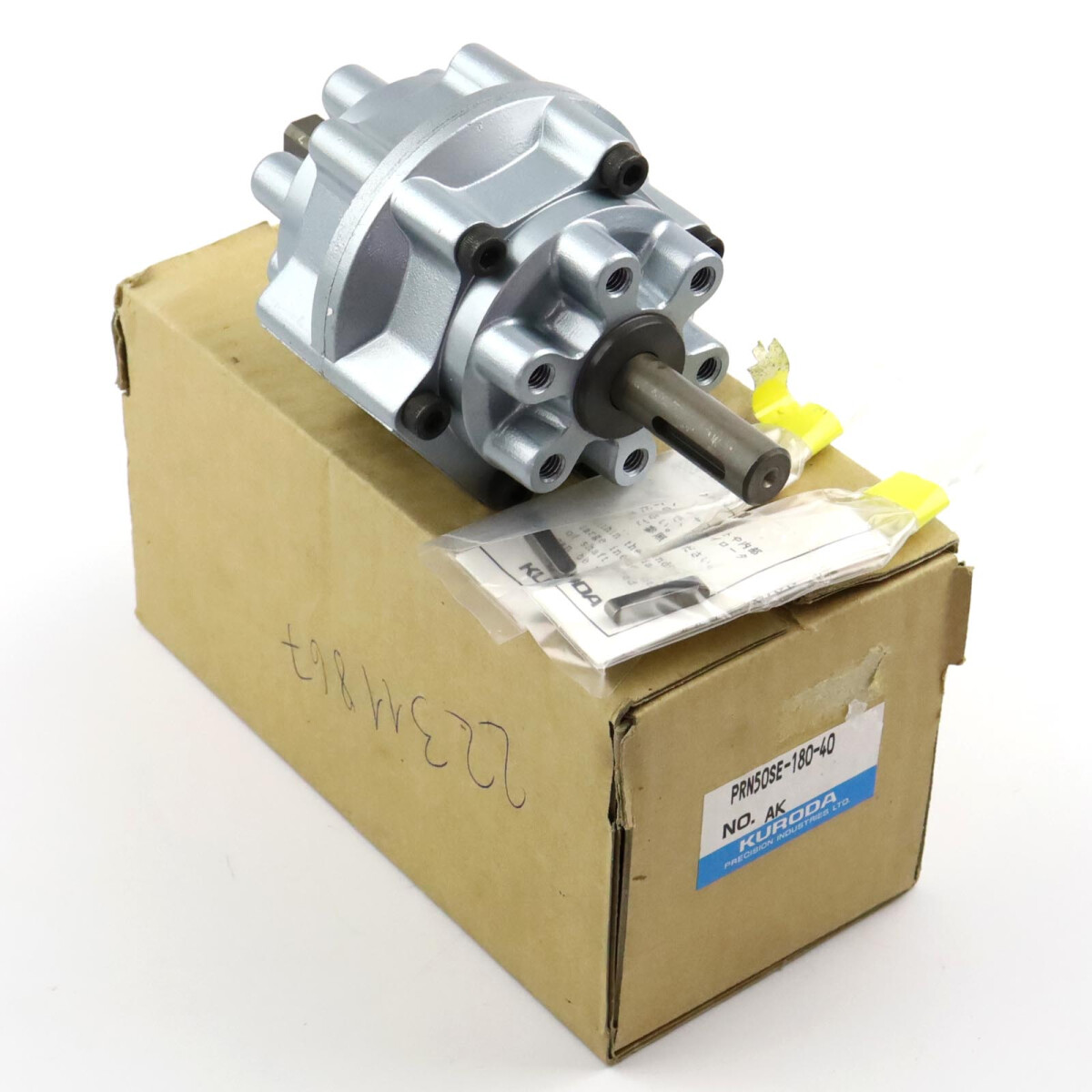Kuroda Drehfl&uuml;gelzylinder PRN50SE-180-40 OVP