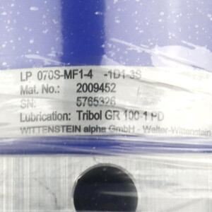 Wittenstein / alpha Planetengetriebe LP 070S-MF1-4-1D1-3S OVP