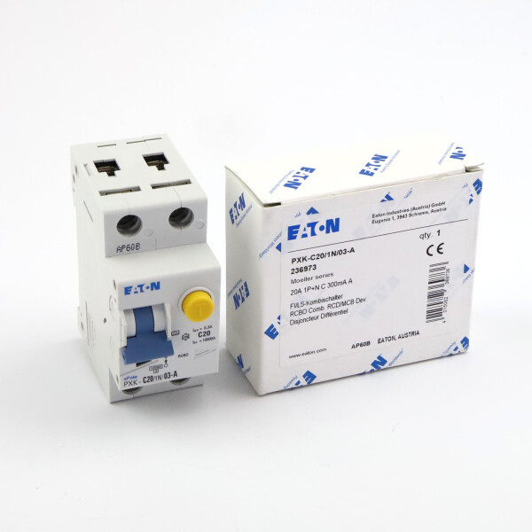 Eaton FI/LS-Kombischalter PXK-C20/1N/03-A 236973 OVP