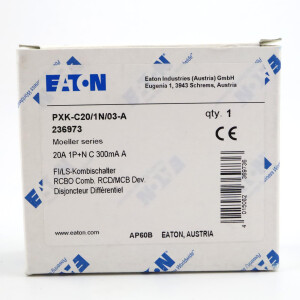 Eaton FI/LS-Kombischalter PXK-C20/1N/03-A 236973 OVP