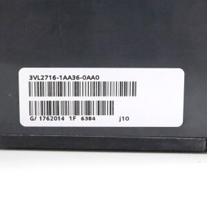Siemens Leistungsschalter 3VL2708-1DC36-0AB1-Z Z=M22 OVP