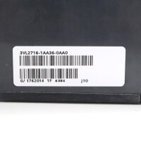 Siemens Leistungsschalter 3VL2708-1DC36-0AB1-Z Z=M22 OVP