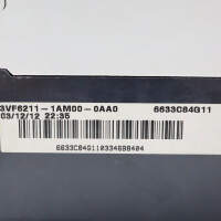 Siemens Leistungsschalter 3VF6211-1DK44-0AC2 OVP