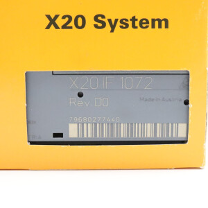 B&R X20 Kommunikationsmodul X20IF1072 Rev.D0 OVP