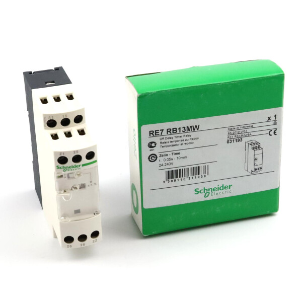 Schneider Electric Zeitrelais RE7RB13MW 031193 OVP