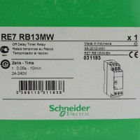 Schneider Electric Zeitrelais RE7RB13MW 031193 OVP