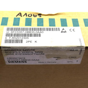 Sinumerik 840D/DE NCU573.5 6FC5357-0BB35-0AA0 Vers.K SIE