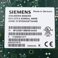 Sinumerik 840D/DE NCU573.5 6FC5357-0BB35-0AA0 Vers.K OVP