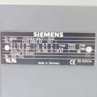 Siemens Synchronservomotor 1FT6084-8AC71-3EA2 NOV