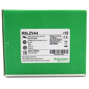 Schneider Electric Interface-Relais RSLZVA4 007805 (10Stk.) OVP