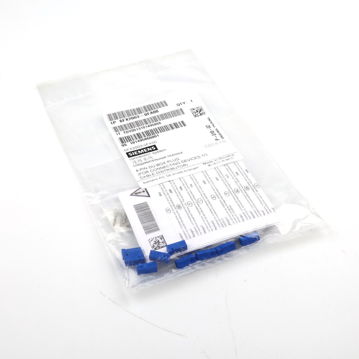 Siemens DU-Box-Stecker 6FX2003-0FA00 OVP