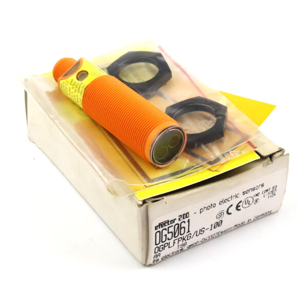 ifm Reflexlichtschranke OG5061 OGPLFPKG/B6/V4A/US-100 OVP