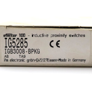ifm induktiver Sensor IG5285 IGB3008-BPKG OVP