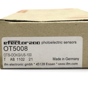ifm efector 200 Einweglichtschranke OT5008 OTS-OOKG/US-100 OVP