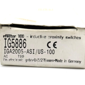 ifm efector 100 induktiver Sensor IG5886 IGA2005-ASI/US-100 OVP