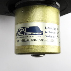 Siemens AC-VSA-Motor 1FT5064-0AF01-2-Z Z=G45+G51+K04 + IGD26-1200 GEB