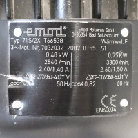 Karl Klein Radialventilator DNG 5-19/S15 1185-1450m³/h GEB