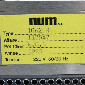 NUM Rack 1062M 205202578 GEB