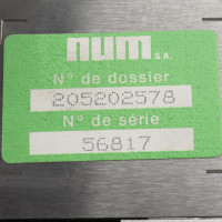 NUM Rack 1062M 205202578 GEB