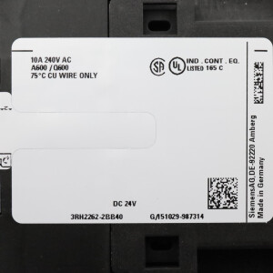 Siemens Hilfsschütz 3RH2262-2BB40 OVP